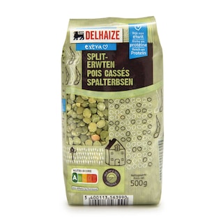 Delhaize | Groene erwten | Gebroken 
