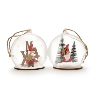 Delhaize | Houten Decoratie | 8x8x9cm 