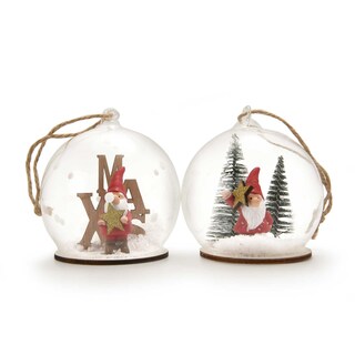 Delhaize | Houten Decoratie | 8x8x9cm 