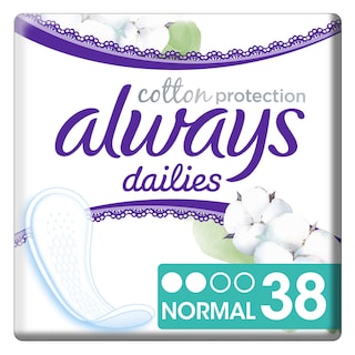 Always | Fresh & Protect | Protège slips | Coton Protection | Normal 