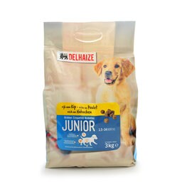 Delhaize | Aliment chien | Junior | Poulet 