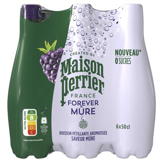 Maison Perrier | Forever | Gearomatiseerd water | Bruisend | Braam 6 x 50 cl