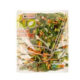 Légumes pré­dé­cou­pés pour la soupe