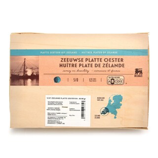 Delhaize | Huîtres plates | Zélande | 12pc 