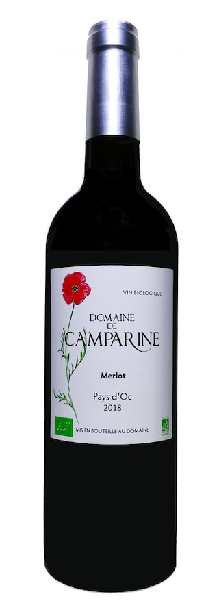 France - Frankrijk | Midi de la France - Oc IGP | La Camparine Merlot Rouge 18 | Bio 