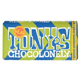 Tony's Chocolonely | Chocolat | Noir | Noisettes crunch | Fairtrade 180 gr