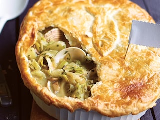Pie met vis