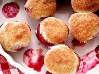 Gegratineerde pruimen