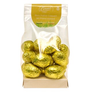 Corne | oeufs de Pâques | Blanc | Praliné | Crunchy 