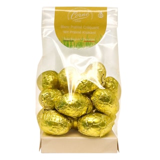 Corne | oeufs de Pâques | Blanc | Praliné | Crunchy 