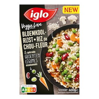 Iglo | Veggie Love | Veggie Love  - Riz de Chou-Fleur | Légumes 
