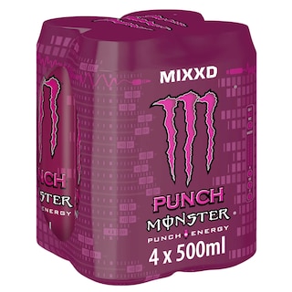 Monster | Energy | Energy drink | Punch Mixxd | Blik 