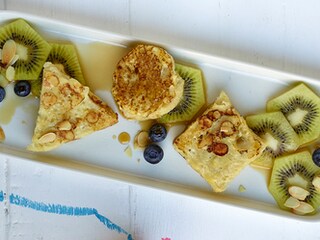 Verloren brood met plantaardige melk