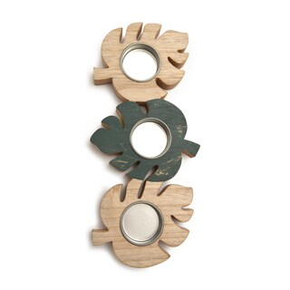 Delhaize | Photophore bois 