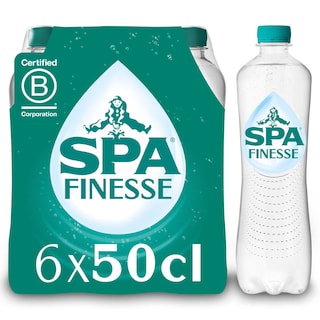 Spa | Finesse | Eau minérale | Légèrement pétillante | PET 