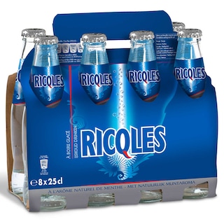 Ricqles | Eau | Menthe | Pétillante | Bouteille 