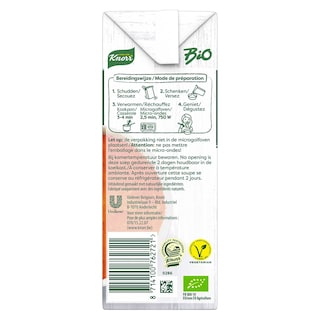 Knorr | Soupe Bio | Tomates aux Herbes | 1 L | Bio 