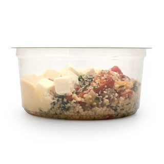 Delhaize | Kleine salade | Groentencouscous | Hummus 