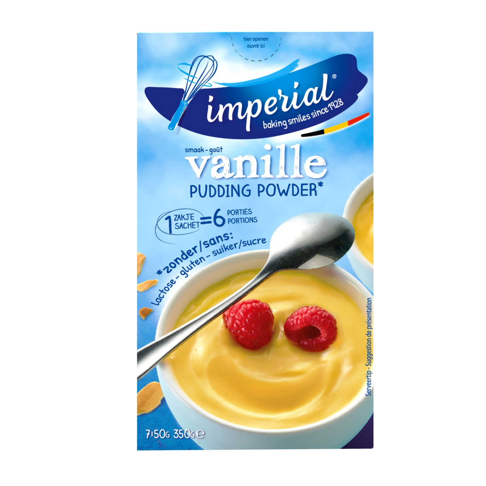 ANCEL - Pudding Vanille 3 Sachets 111G - ( Lot De 4