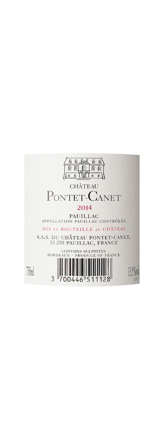 FR BORDEAUX PAUILLAC GCC | Pontet Canet Gr Cru 14 Rouge | Caisse Bois 