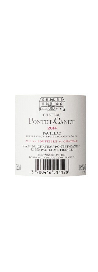 FR BORDEAUX PAUILLAC GCC | Pontet Canet Gr Cru 14 Rouge | Caisse Bois 