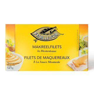 Feuille d'Or | Maquereaux | Filets | Moutarde 