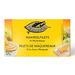 Feuille d'Or | Maquereaux | Filets | Moutarde 