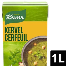 Soep in brik | Kervel met balletjes | 1 L