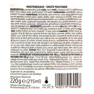 Delhaize | Mosterdsaus 