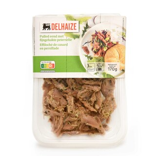 Delhaize | Effiloché de canard en persillade 