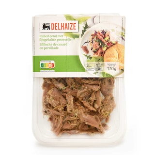 Delhaize | Effiloché de canard en persillade 