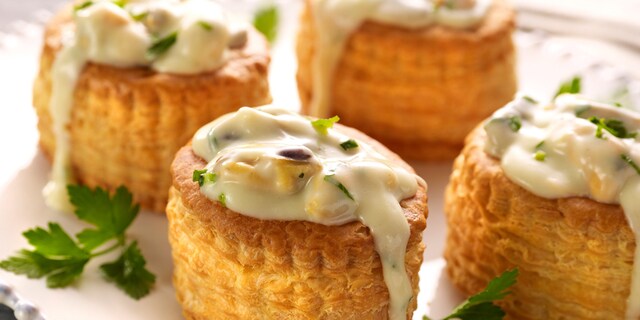 Vol-au-vent aux moules