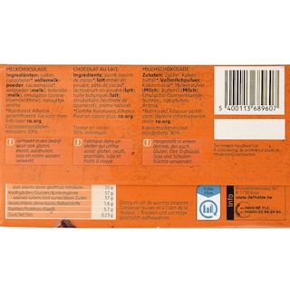 Delhaize | Chocolat | Lait 