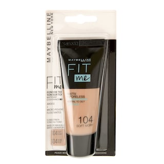 Maybelline New York | Fond de teint | 104 Soft Ivory | Matte | Poreless 