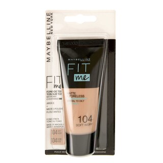 Maybelline New York | Fond de teint | 104 Soft Ivory | Matte | Poreless 