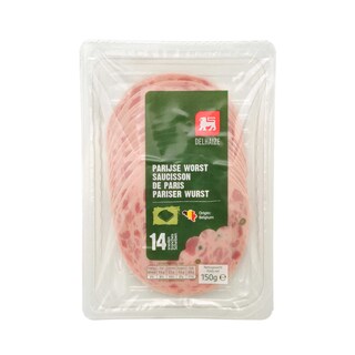 Delhaize | Saucisson de Paris | Tranches 