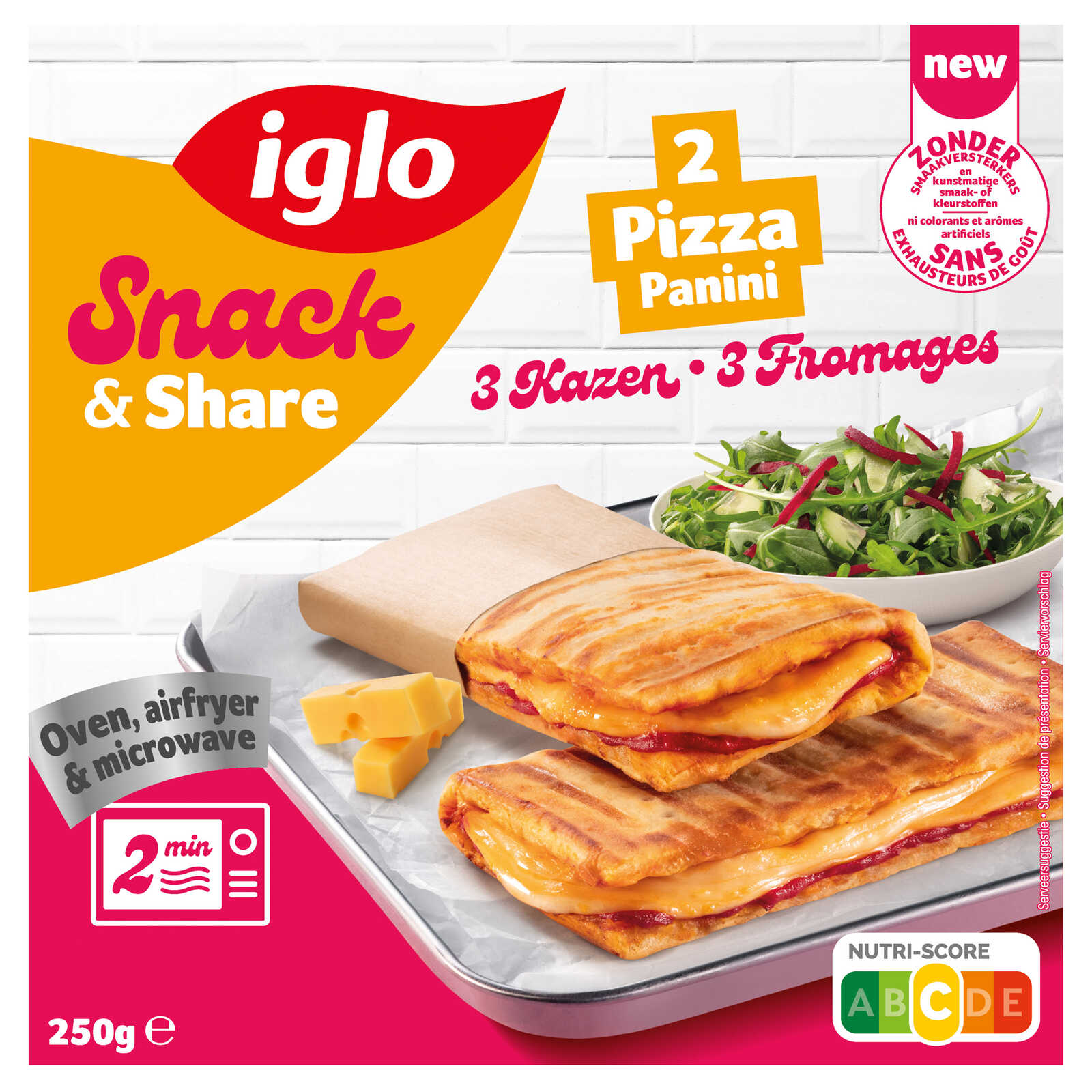 Iglo Pizza | Panini | 3 kazen