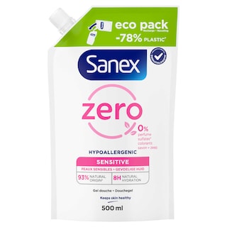Sanex | Zero | Douche | Zero | Sensitive 