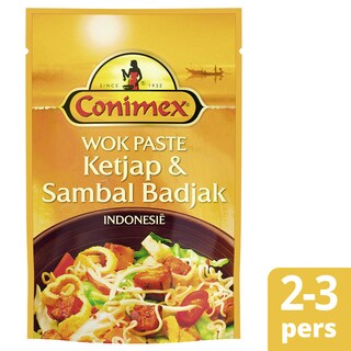 Conimex | Wokpaste | Paste & Sambal Badjak  | 130 g 