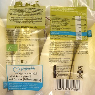 Delhaize | Bio | Chicons |Hydroculture | Bio 500 gr