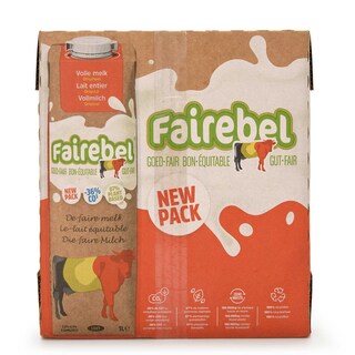 Fairebel | Lait | Entier 6 x 1 l