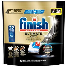 Finish | Capsules Vaisselle | Ultimate + | Reg 22 pc