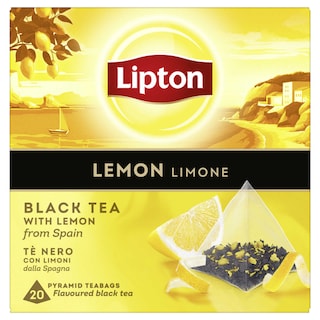 Lipton | Thé | Noir | Citron | Sachets 