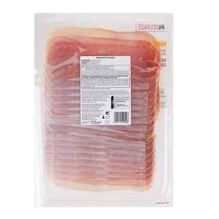 Delhaize | Jambon cru | Italien | Tranches | Maxi pack 250 gr