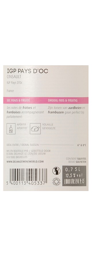 France - Frankrijk | Midi de la France - OC IGP | Cinsault Rosé 