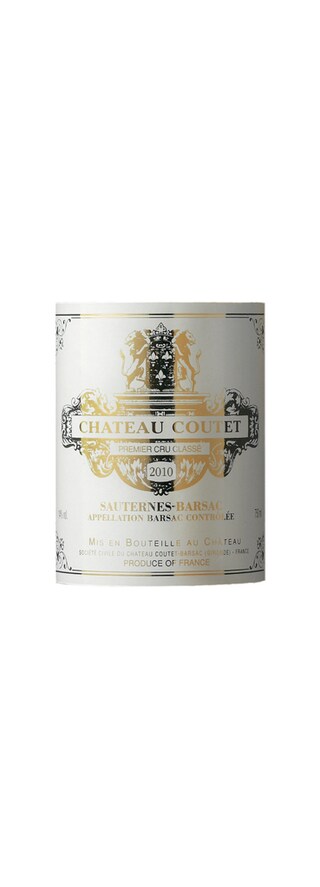 France - Frankrijk | Bordeaux Sauternes | Château Coutet | Caisse Bois |2010 Blanc/Wit 