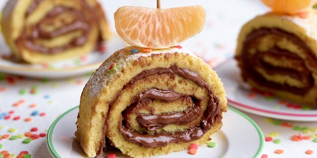 Gâteau roulé au choco