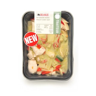 Delhaize | Poulet curry vert 