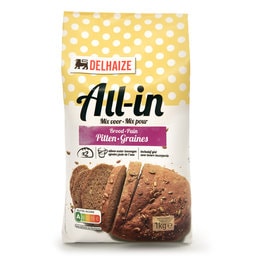 Delhaize | All In mix pittenbrood 