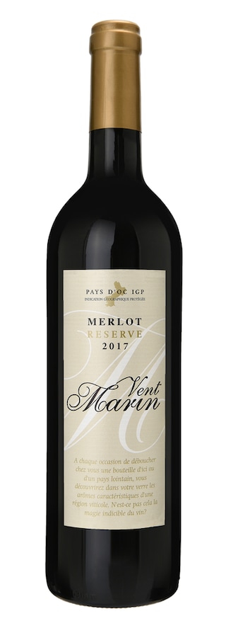 France - Frankrijk | Midi de la France - Oc IGP | Vent Marin Merlot Reserve Rood 
